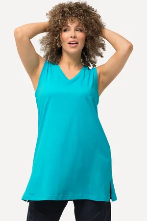 Ulla Popken Große Größen Top, Damen, , Größe: 42/44, Baumwolle