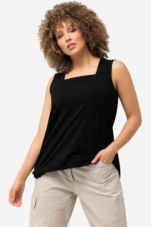 Ulla Popken Große Größen Longtop, Damen, , Größe: 42/44, Baumwolle