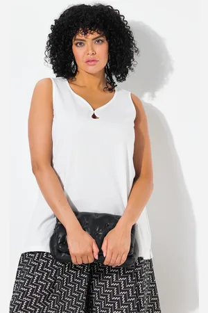 Ulla Popken Große Größen Top, Damen, , Größe: 42/44, Baumwolle