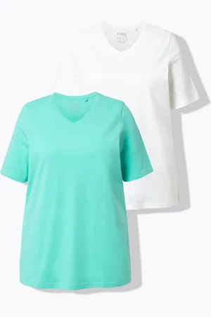 Ulla Popken Große Größen T-Shirts, Damen, , Größe: 42/44, Baumwolle
