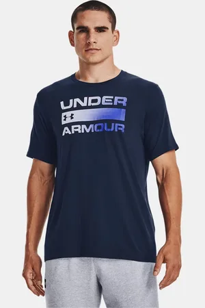 Under Armour Team Issue Wordmark Kurzarm-Oberteil für Herren Academy / Royal L