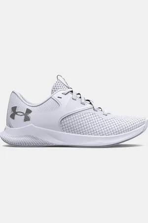 Under Armour Charged Aurora 2 Trainingsschuhe für Damen / / Metallisch Warm Silber 42