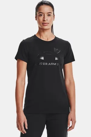Under Armour Rival Logo Kurzarm-Oberteil für Damen / L