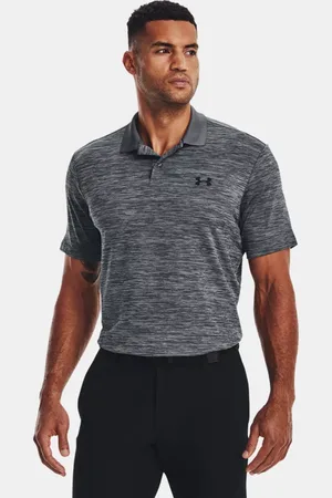 Under Armour Matchplay Poloshirt für Herren Pitch / Schwarz 3XL