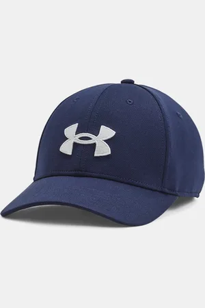Under Armour Blitzing verstellbare Kappe für Herren Midnight Blaue Marine / Mod Grau EINHEITSGRÖSSE