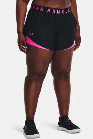 Under Armour Play Up 3.0 Shorts für Damen / Rebel Rosa / Rebel Rosa 1X