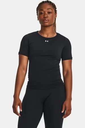 Under Armour Train Seamless Kurzarm-Oberteil für Damen / Weiß L