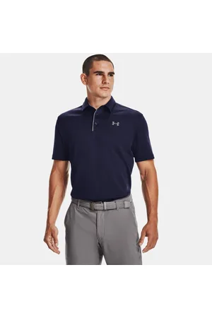 Under Armour Tech™ Poloshirt für Herren Midnight Blaue Marine / Graphite / Graphite L