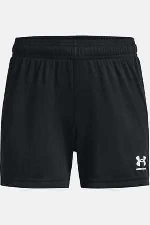 Under Armour Challenger Strickshorts für Mädchen / Weiß YLG (149 - 160 cm)