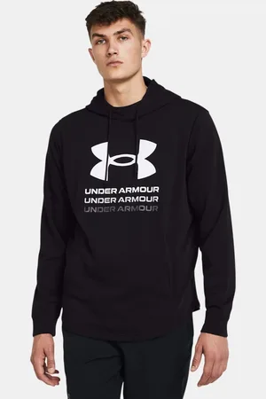 Under Armour Rival Terry Hoodie mit Grafik für Herren / Weiß L