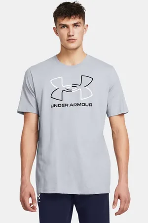 Under Armour Foundation Kurzarm-Oberteil für Herren Mod Medium Heather / Weiß / Schwarz L