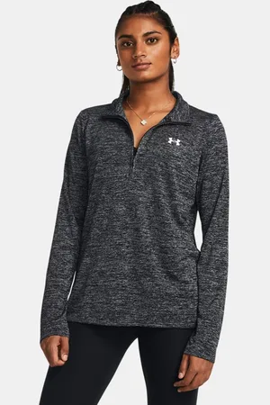 Under Armour Damen Tech™ Twist mit ½-Zip / Weiß L