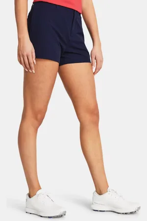 Under Armour Drive Shorts (9 cm) für Damen Midnight Blaue Marine / Midnight Blaue Marine / Halo Grau 10