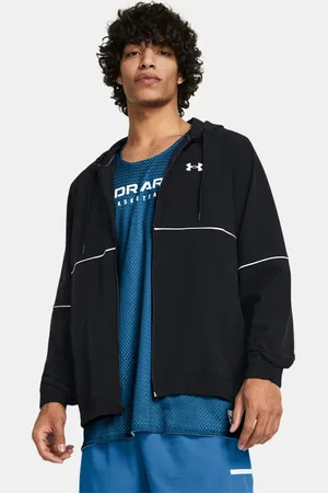 Under Armour Zone Gewebte Jacke für Herren / / Weiß L