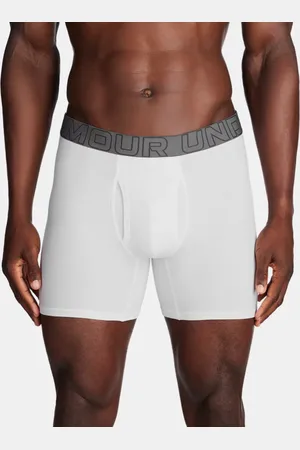 Under Armour Performance Cotton Boxerjock® 15 cm im 3er-Pack für Herren / / Stahl L
