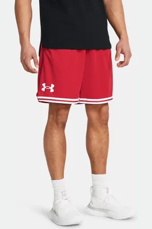 Under Armour Herren Perimeter Shorts (25 cm) / Weiß 3XL