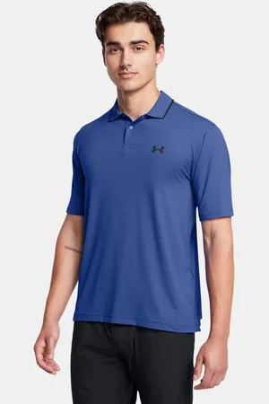 Under Armour Iso-Chill Poloshirt für Herren Tech / Schwarz / Schwarz L