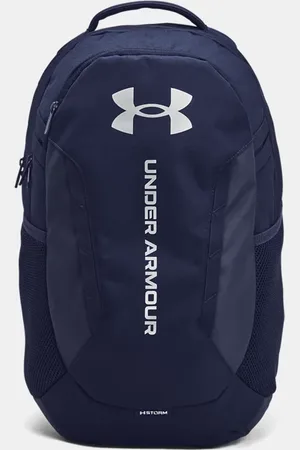 Under Armour Hustle 6.0 Rucksack Midnight Blaue Marine / Midnight Blaue Marine / Metallisch Silber EINHEITSGRÖSSE