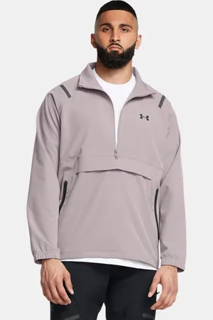 Under Armour Unstoppable Left Chest Anorak für Herren Tetra / Schwarz 3XL