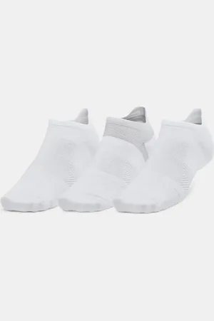 Under Armour ArmourDry® Run Lite Füßlinge im 3er-Pack, unisex / / Reflektierend L