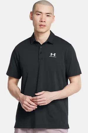 Under Armour Icon Poloshirt für Herren / Weiß 3XL