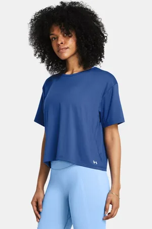 Under Armour Motion Kurzarm-Oberteil für Damen Tech / Weiß M