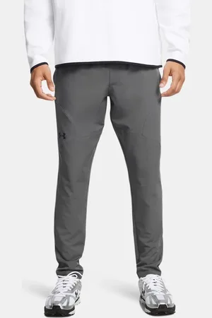 Under Armour Unstoppable Hose mit schmal zulaufendem Bein für Herren Castlerock / Schwarz 3XL