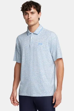 Under Armour Iso-Chill Verge Poloshirt für Herren / Retro Grün / Horizon Blau L