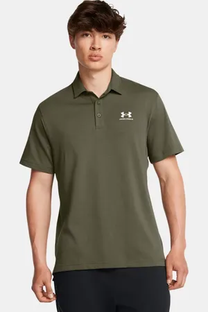 Under Armour Icon Poloshirt für Herren Marine OD / Weiß L