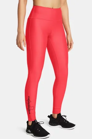 Under Armour Tech™ Leggings mit Logo für Damen Racer / Schwarz / Cardinal L