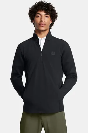 Under Armour Drive Pro Storm Hybrid mit ½-Zip für Herren / Metallisch Silber 3XL