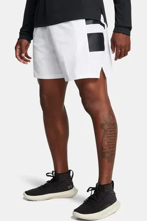 Under Armour Zone Gewebeshorts für Herren / Racer Rot / Schwarz L