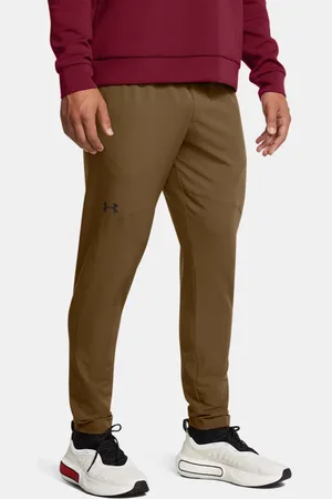 Under Armour Unstoppable Hose mit schmal zulaufendem Bein für Herren Coyote / Schwarz L