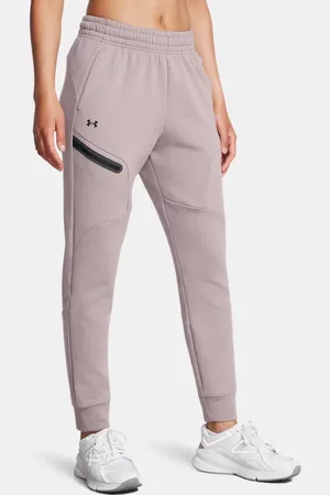 Under Armour Unstoppable Fleece-Jogginghose für Damen Tetra / Schwarz L