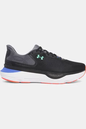 Under Armour Infinite Pro 2 Laufschuhe für Herren / Virtual Lila / Comet Grün 44
