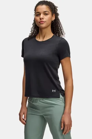 Under Armour Launch Camo Kurzarm-Oberteil für Damen / Reflektierend L