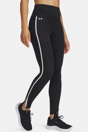 Under Armour Motion Piped Leggings für Damen / Weiß / Weiß L