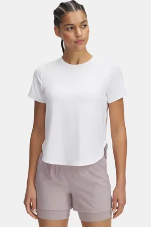 Under Armour Launch Elite Kurzarmoberteil für Damen / Reflektierend L