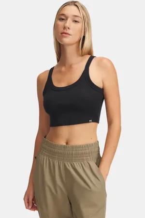 Under Armour Rival Rib Baby Tanktop für Damen / Weiß L