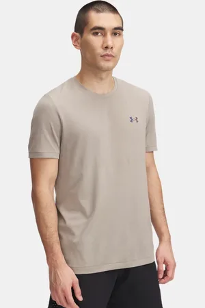 Under Armour Vanish Elite Seamless Kurzarm-Oberteil für Herren Timberwolf Taupe / Iridescent 3XL