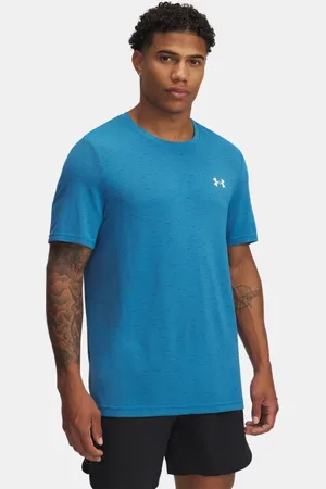 Under Armour Vanish Seamless Kurzarmoberteil für Herren Ether / Weiß L