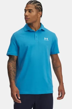 Under Armour Icon Poloshirt für Herren Ether / Weiß L