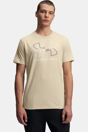 Under Armour Foundation Kurzarm-Oberteil für Herren Khaki Base / Titan Grau / Titan Grau 3XL