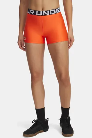 Under Armour HeatGear® Shorty für Damen Fire / Weiß L