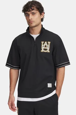 Under Armour Courtside T-Shirt für Herren / Noble Gold / Stein L