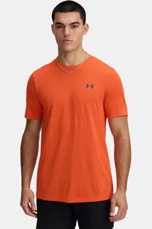 Under Armour Vanish Elite Seamless Kurzarm-Oberteil für Herren Fire / Iridescent L