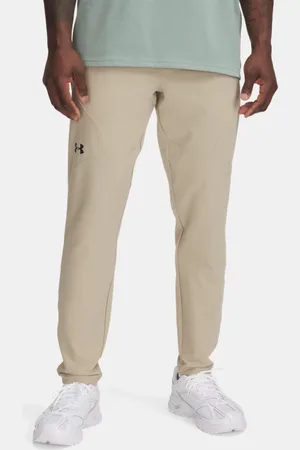 Under Armour Unstoppable Hose mit schmal zulaufendem Bein für Herren City Khaki / Schwarz 3XL
