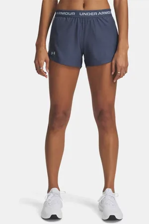 Under Armour Tech™ Play Up Shorts für Damen Downpour / Harbor Blau L