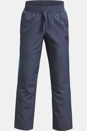 Under Armour Rival Stoffhose für Jungen Downpour / Ether Blau / Schwarz YLG (149 - 160 cm)