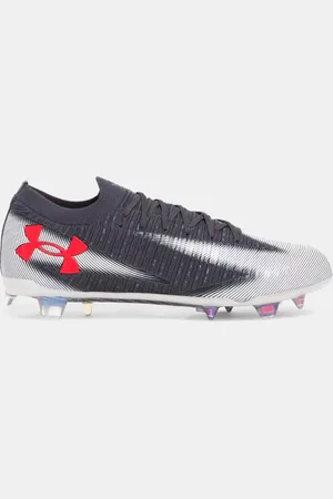 Under Armour Shadow Elite 3 FG Fußballschuhe für Herren Anthracite / Weiß / Racer Rot 44